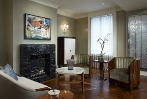 Home's custom living room